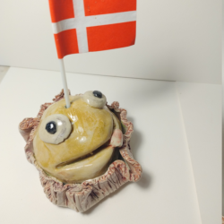 Fr�kage 1, h�ndformet fr� til f�dselsdagsflag