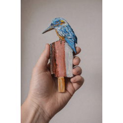 Ler Isfugl p� 3 farvet is 