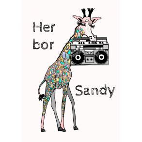 Giraf med Musik 