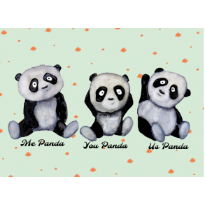 Us , you and me panda 