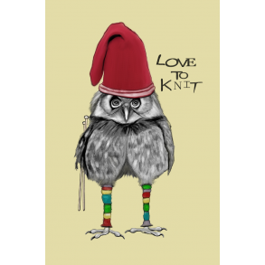 Jule mrke ( Love to knit ) 10.stk