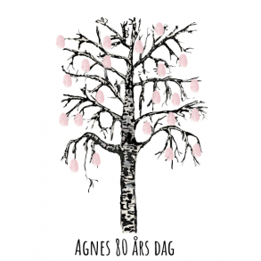 Fingeraftryks plakat